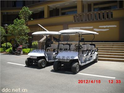  电动看房车机场摆渡车